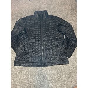 The North Face Womens Thermoball Eco Plus Puffer Jacket in Black Size xl